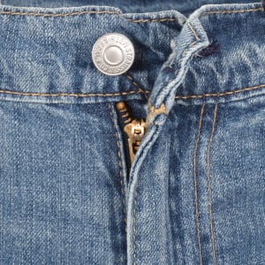 Image number 5 for Levis 502 Tapered Jeans Mid Wash Blue