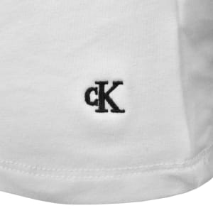 Image number 4 for Calvin Klein 3 Pack T Shirts White