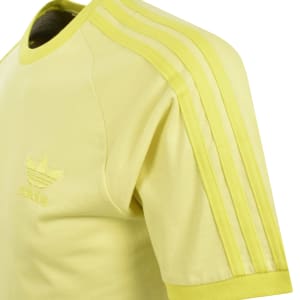 Image number 5 for adidas Originals 3 Stripes T Shirt Yellow