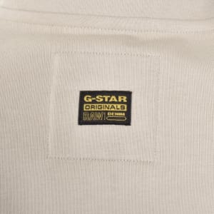 Image number 5 for G-Star Nifous Half Zip Fleece Beige