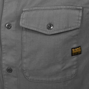 Image number 4 for G-Star Marine Slim Shirt Grey