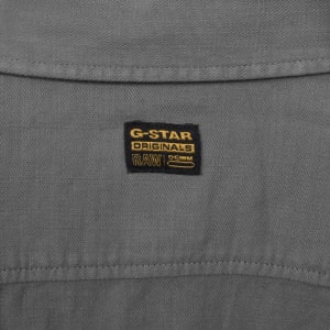 Image number 5 for G-Star Marine Slim Shirt Grey