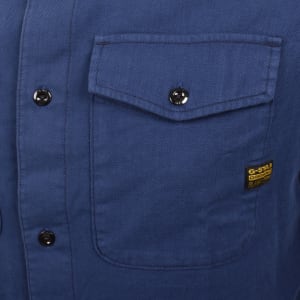 Image number 4 for G-Star Marine Slim Shirt Blue