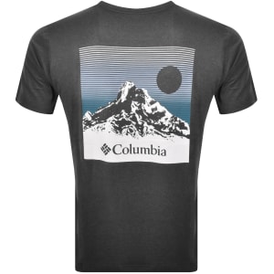 Image number 5 for Columbia Kwick Hike Crew Neck T Shirt Grey