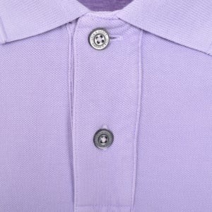 Image number 4 for Lyle And Scott Short Sleeved Polo T Shirt Purple