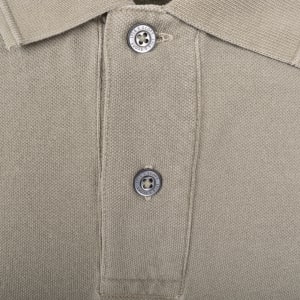 Image number 4 for Lyle And Scott Short Sleeved Polo T Shirt Beige