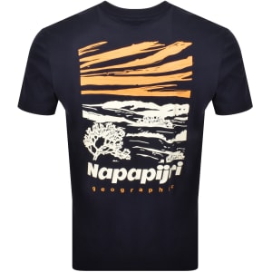 Image number 5 for Napapijri S VignoniT Shirt Navy