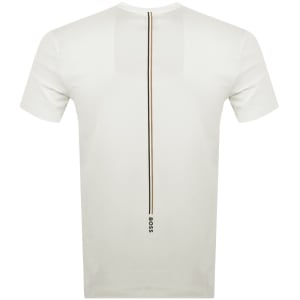 Image number 5 for BOSS Tee MB Slim Fit T Shirt White