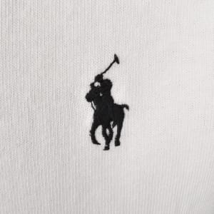 Image number 4 for Ralph Lauren Logo Crew Neck T Shirt Off White