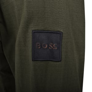 Image number 4 for BOSS Labib Overshirt Green