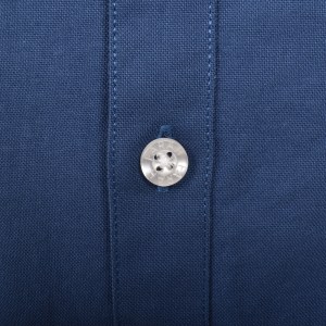 Image number 4 for Farah Brewer Slim Short Sleeve Shirt Blue