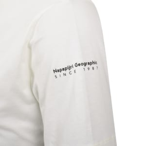 Image number 4 for Napapijri Badge Logo T Shirt White