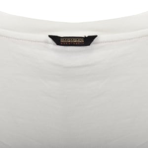Image number 5 for Napapijri Badge Logo T Shirt White