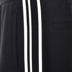 Image number 5 for Emporio Armani Jersey Tape Trousers Navy