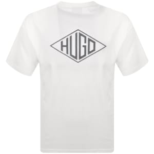 Image number 5 for HUGO Darunu T Shirt White