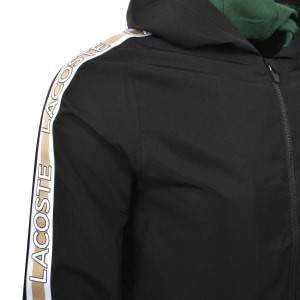 Image number 4 for Lacoste Sport Hooded Tennis Tracksuit Black
