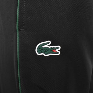 Image number 5 for Lacoste Sport Hooded Tennis Tracksuit Black