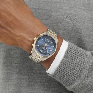 Image number 5 for BOSS Skytraveller Watch Silver
