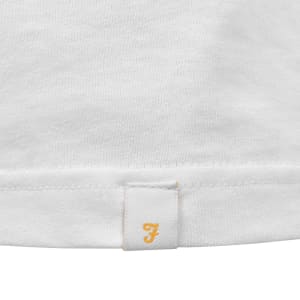Image number 5 for Farah Limscott Graphic T Shirt White