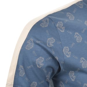 Image number 5 for Luke 1977 Ramos Overprint T Shirt Blue