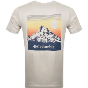 Image number 5 for Columbia Kwick Hike T Shirt Dark Stone