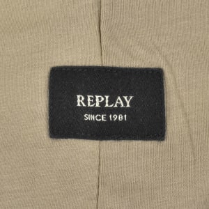 Image number 4 for Replay Small Logo T Shirt Turtle Dove