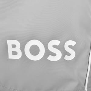 Image number 4 for BOSS Starfish Swim Shorts Grey