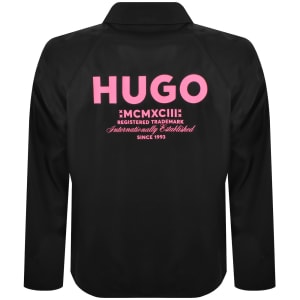 Image number 4 for HUGO Blue Biyo Jacket Black