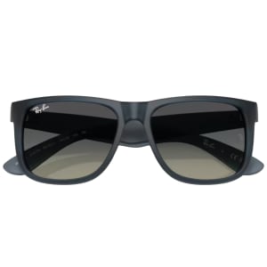 Image number 5 for Ray Ban 4165 Justin Wayfarer Sunglasses Blue