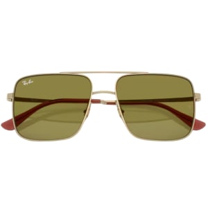 Image number 5 for Ray Ban 3758 Ari Sunglasses Gold