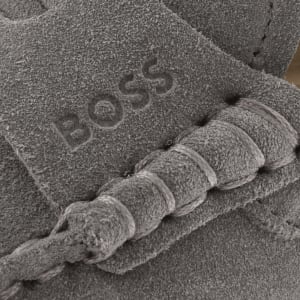 Image number 4 for BOSS Noel Moccasin Shoes Grey