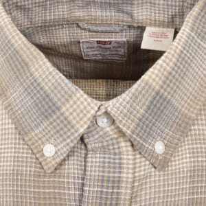 Image number 4 for Levis Western Short Sleeved Shirt Beige