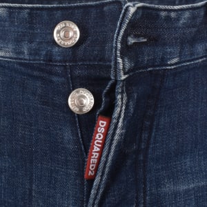 Image number 5 for DSQUARED2 Skater Dark Wash Jeans Blue