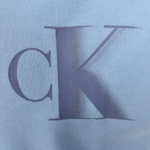 Image number 4 for Calvin Klein Jeans Bold CK T Shirt Blue