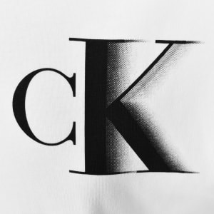 Image number 4 for Calvin Klein Jeans Bold CK T Shirt White