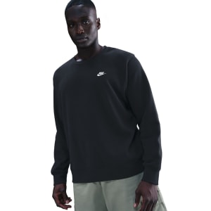 Image number 4 for Nike Crew Neck Club Sweatshirt Black