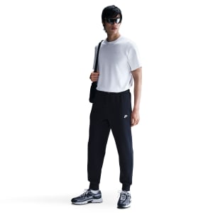 Image number 4 for Nike Club Jogging Bottoms Navy