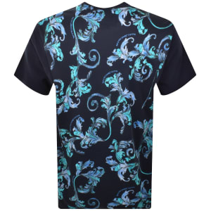 Image number 4 for Versace Jeans Couture Regular Fit T Shirt Navy