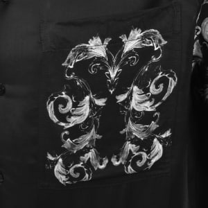 Image number 4 for Versace Jeans Couture All Over Print Shirt Black