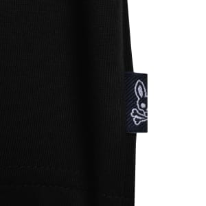 Image number 4 for Psycho Bunny Andros Graphic Logo T Shirt Black