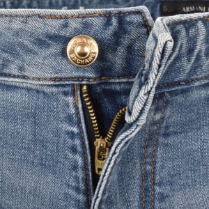 Image number 5 for Armani Exchange J13 Slim Fit Jeans Blue