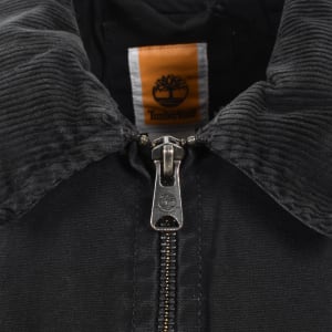 Image number 5 for Timberland Strafford Washed Canvas Jacket Black