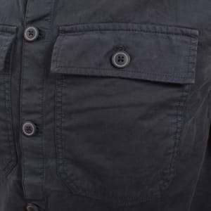 Image number 5 for Barbour International Arlo Overshirt Navy