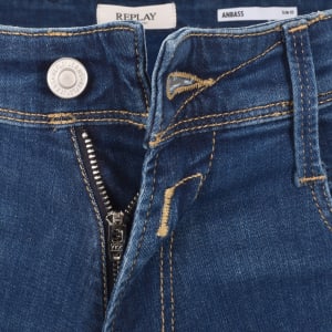Image number 5 for Replay Anbass Jeans Blue