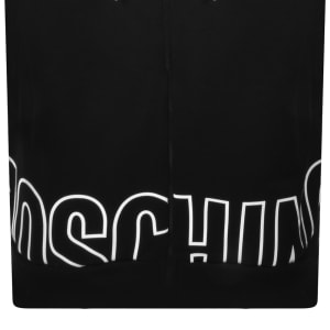 Image number 4 for Moschino Bold Logo Full Zip Hoodie Black