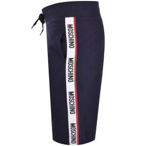 Image number 4 for Moschino Jersey Shorts Blue