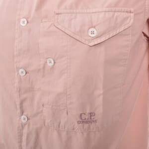 Image number 4 for CP Company Short Sleeve Shirt Pink
