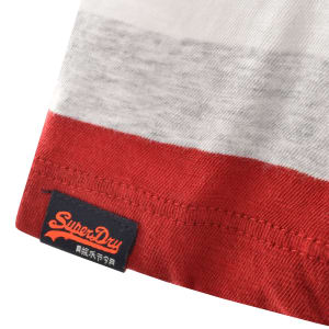 Image number 4 for Superdry Essential Stripe T Shirt Navy