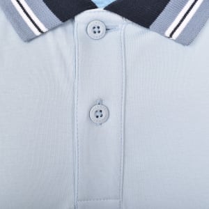 Image number 4 for Hackett Sport Resort Collar Polo Sky Blue