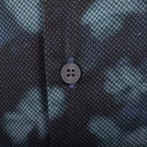 Image number 4 for Lyle And Scott Floral Print Shirt Navy